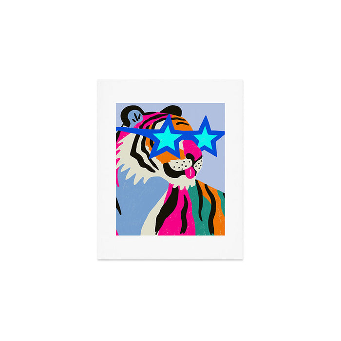 Star tiger Art Print Gallery Image 1