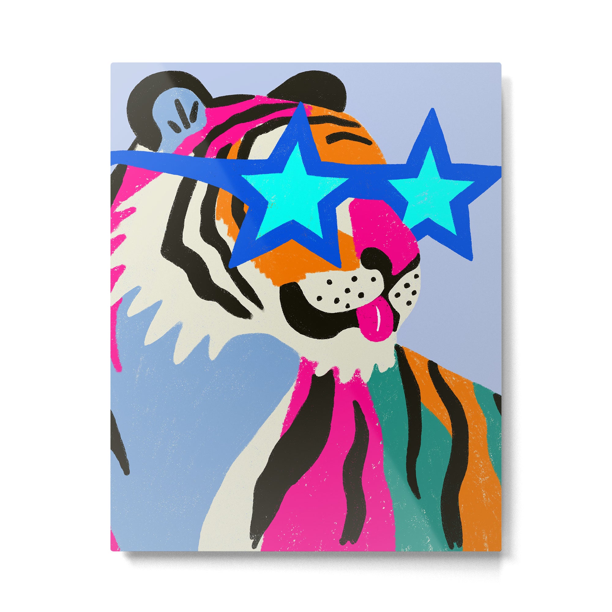Star tiger Metal Print Gallery Image 6