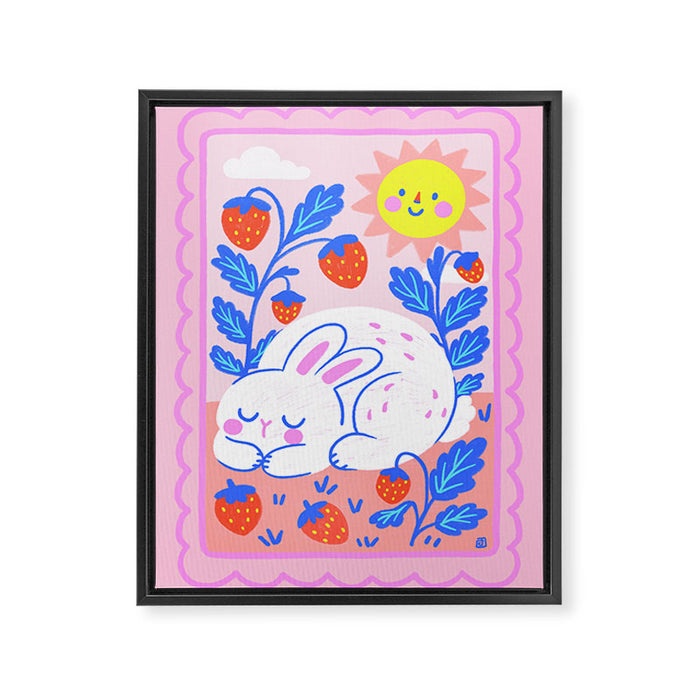 Strawberry Fields Siesta Framed Canvas Print Gallery Image 1