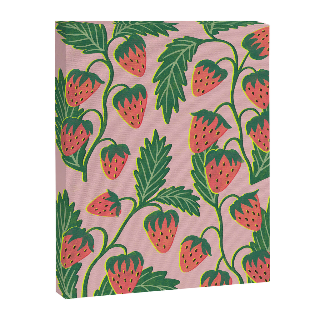 Strawberry plants Canvas Print Gallery Image 6