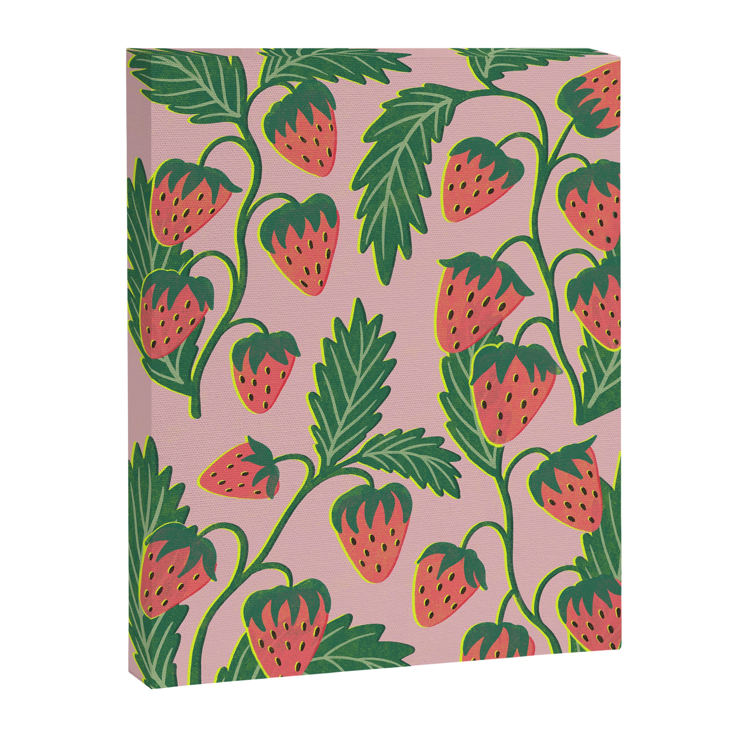 Strawberry plants Canvas Print Gallery Image 6