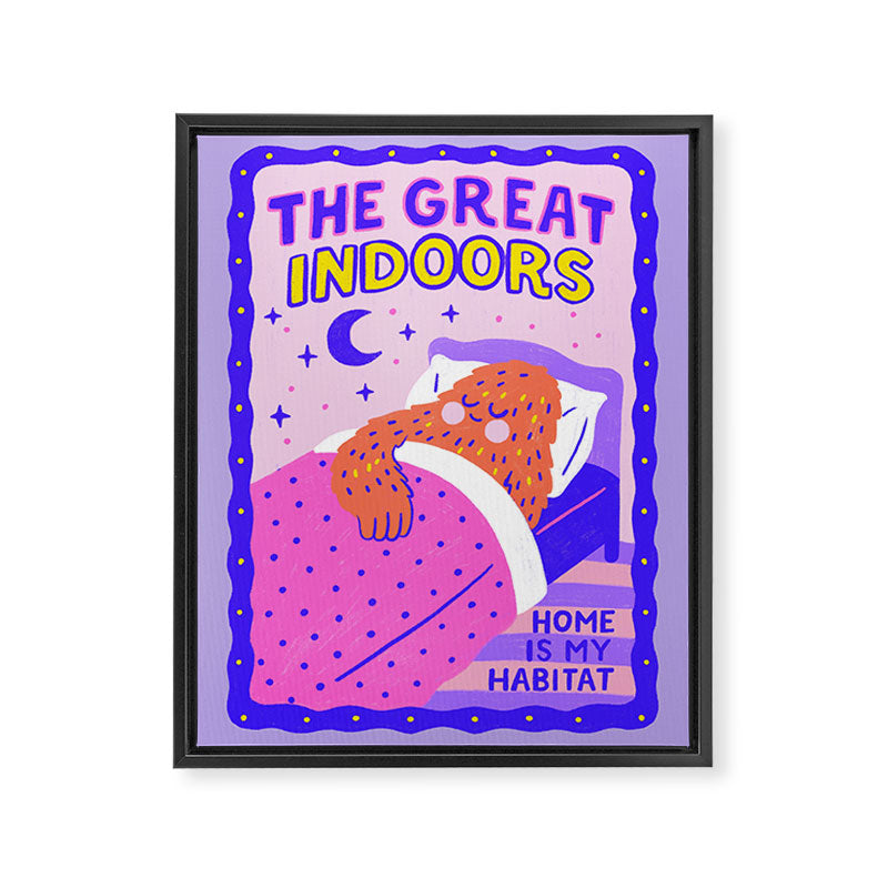 The Great Indoors Framed Canvas Print Gallery Image 6