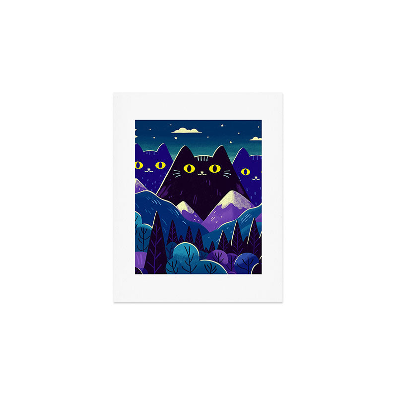 The hills are alive Art Print Gallery Image 1