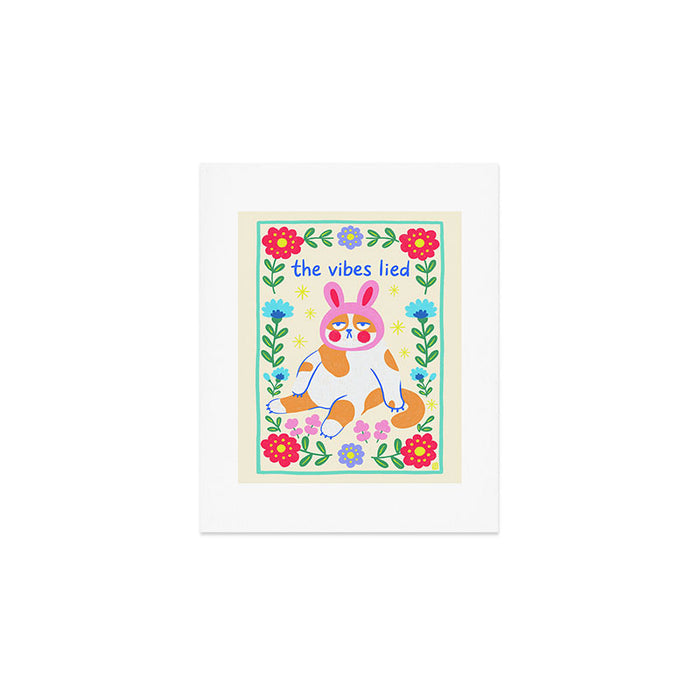 The Vibes Lied Art Print Gallery Image 1