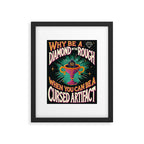 Why Be a Diamond in the Rough Framed Art Print Gallery Image 5