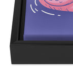 Yay Framed Canvas Print Gallery Image 3