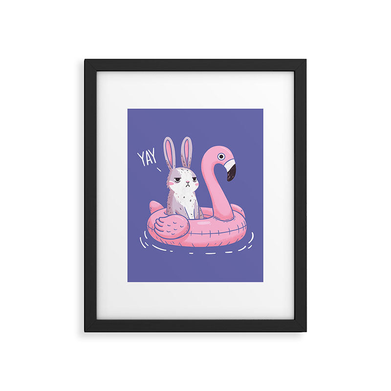 Yay Framed Art Print Gallery Image 6
