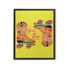Yee haw in style Framed Canvas Print Gallery Image 8
