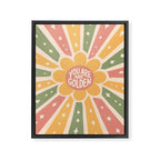 You are golden Framed Canvas Print Gallery Image 6