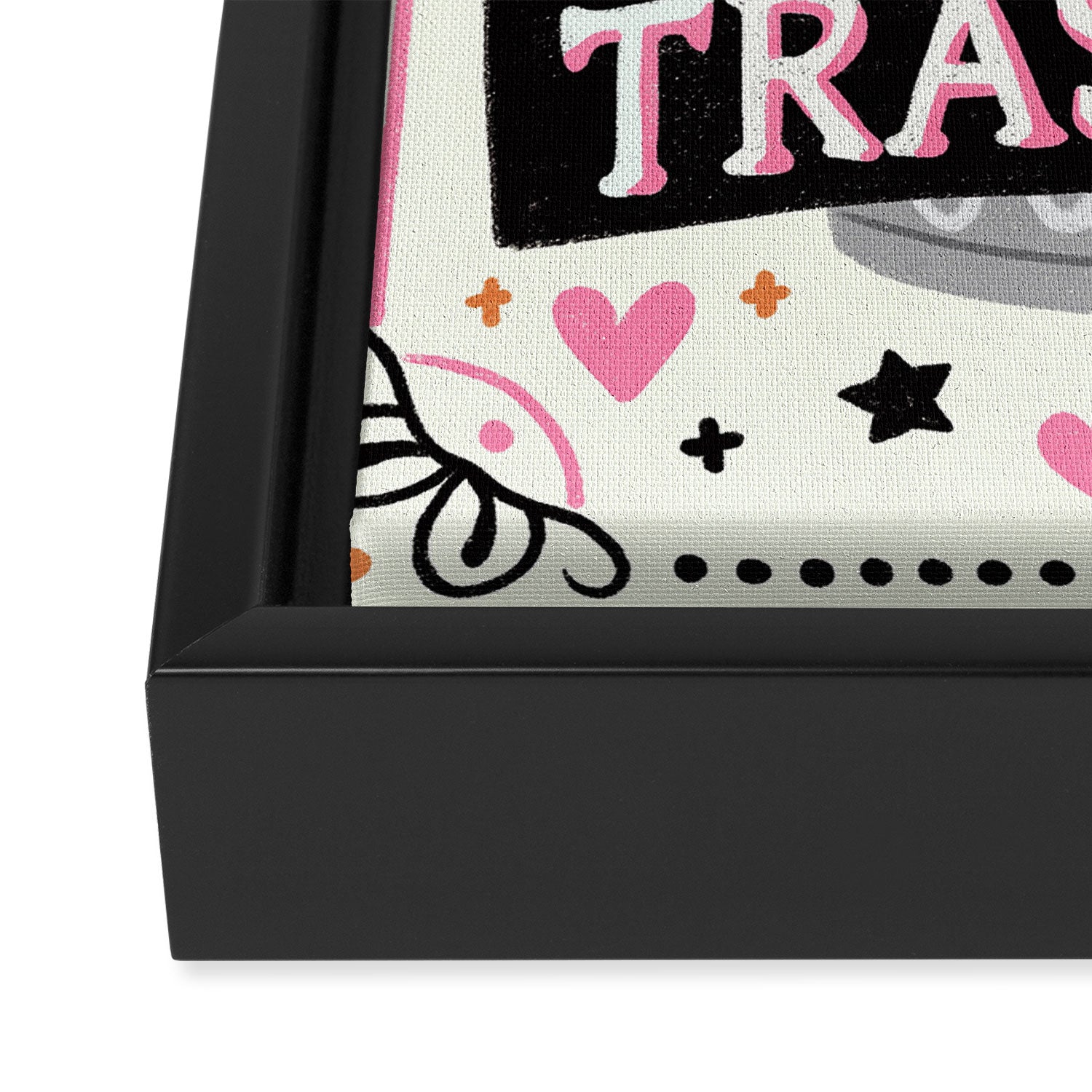You are my favourite trashure Framed Canvas Print Gallery Image 3