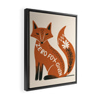 Zero fox given Framed Canvas Print Gallery Image 2