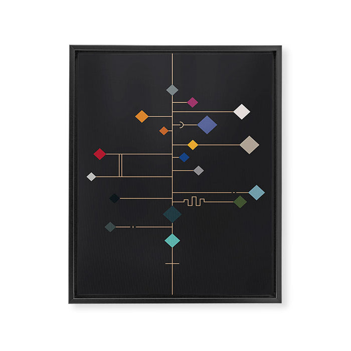 winter equinox Framed Canvas Print Gallery Image 1