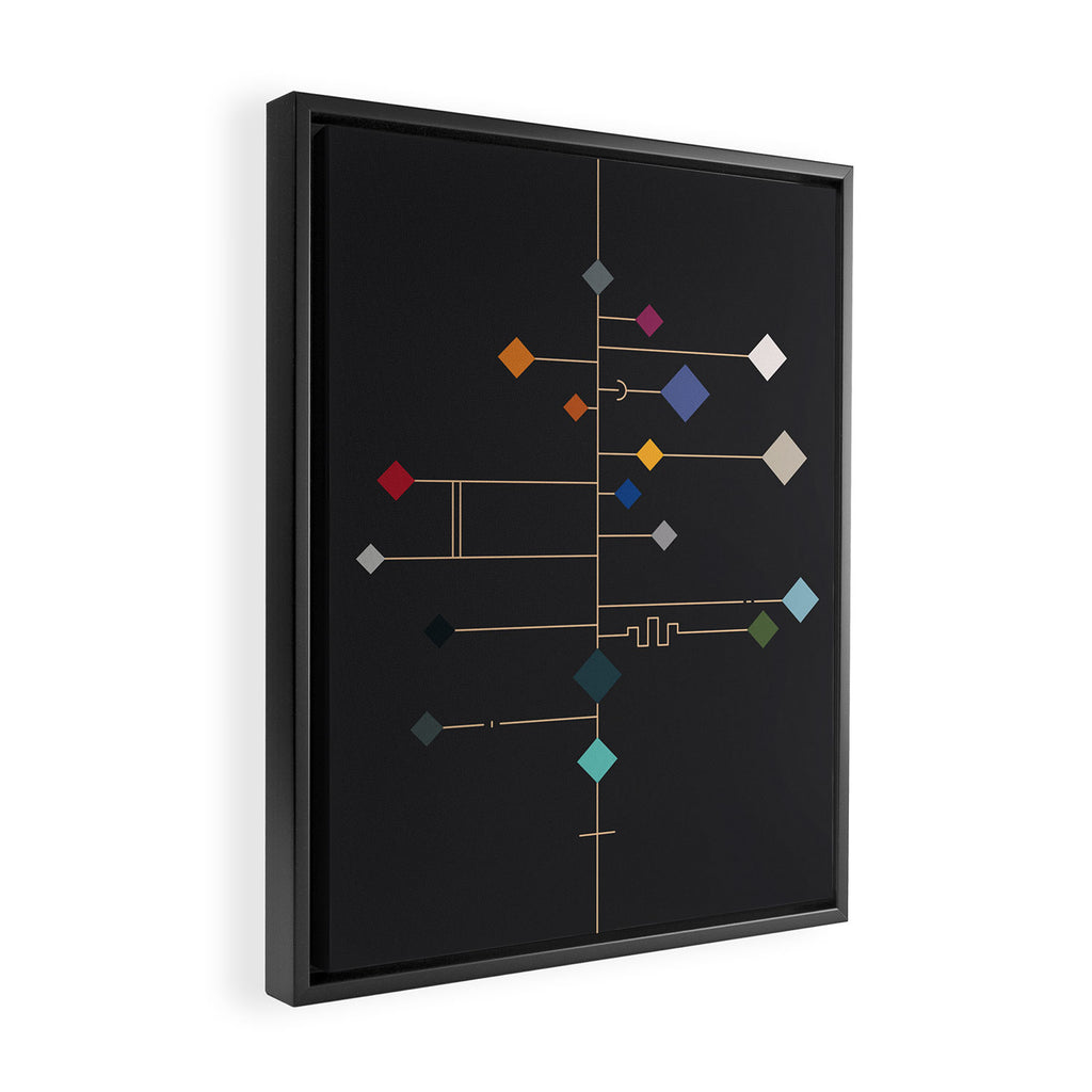 winter equinox Framed Canvas Print Gallery Image 2
