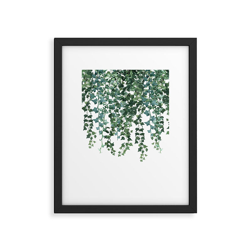 Ivy Watercolor Framed Art Print Gallery Image 6