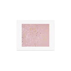 Pink and Gold Stars Art Print Gallery Image 1
