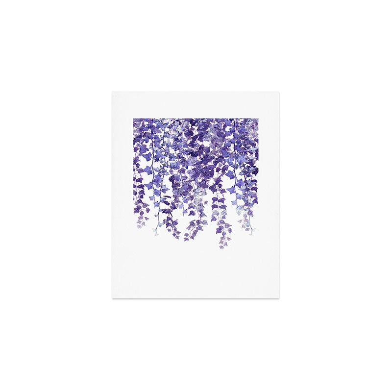 Purple Ivy Art Print Gallery Image 1