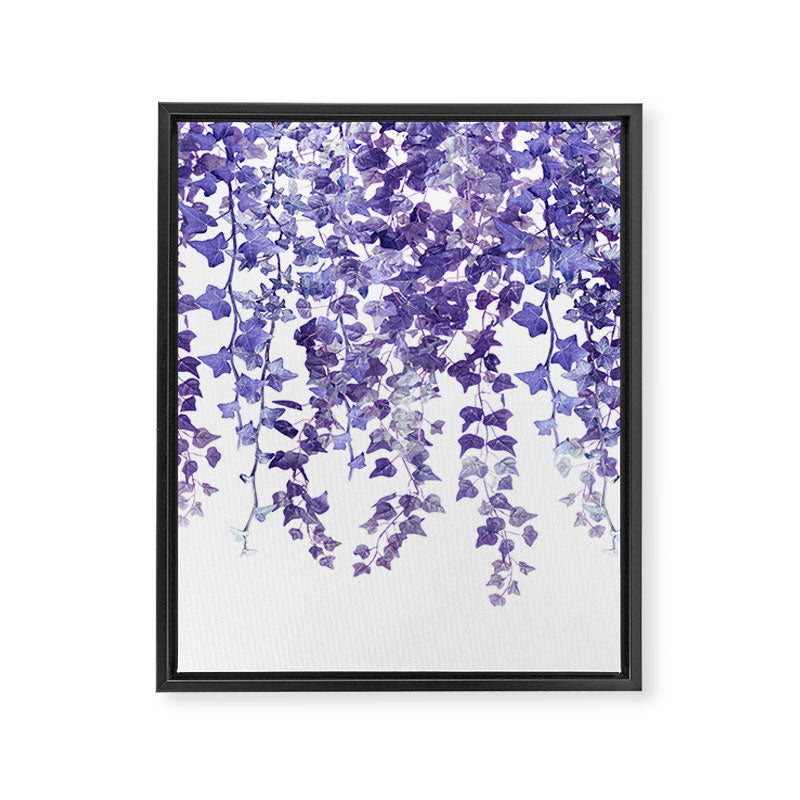 Purple Ivy Framed Canvas Print Gallery Image 8