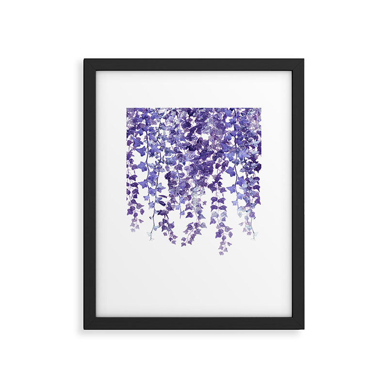Purple Ivy Framed Art Print Gallery Image 6