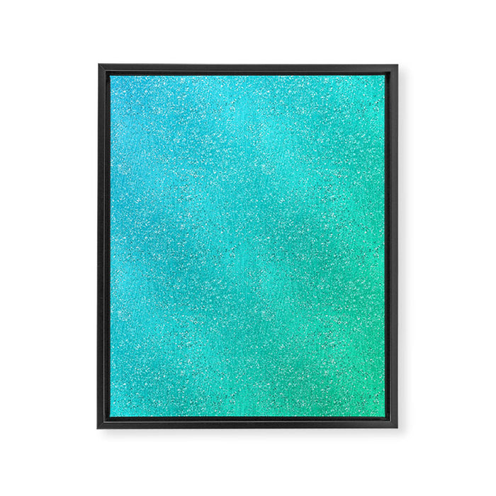 Tahiti Sparkle Framed Canvas Print Gallery Image 1