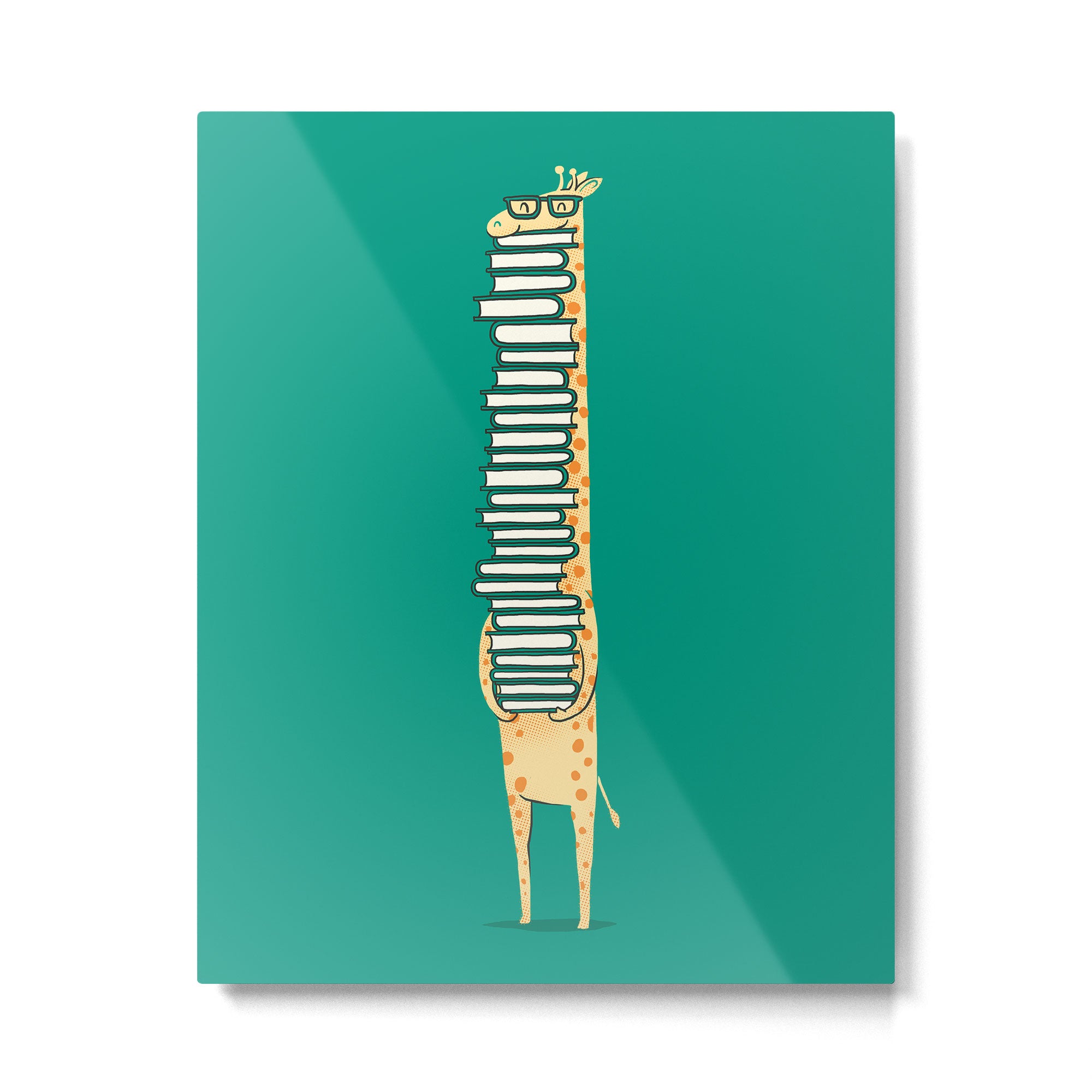 A book lover Metal Print Gallery Image 4