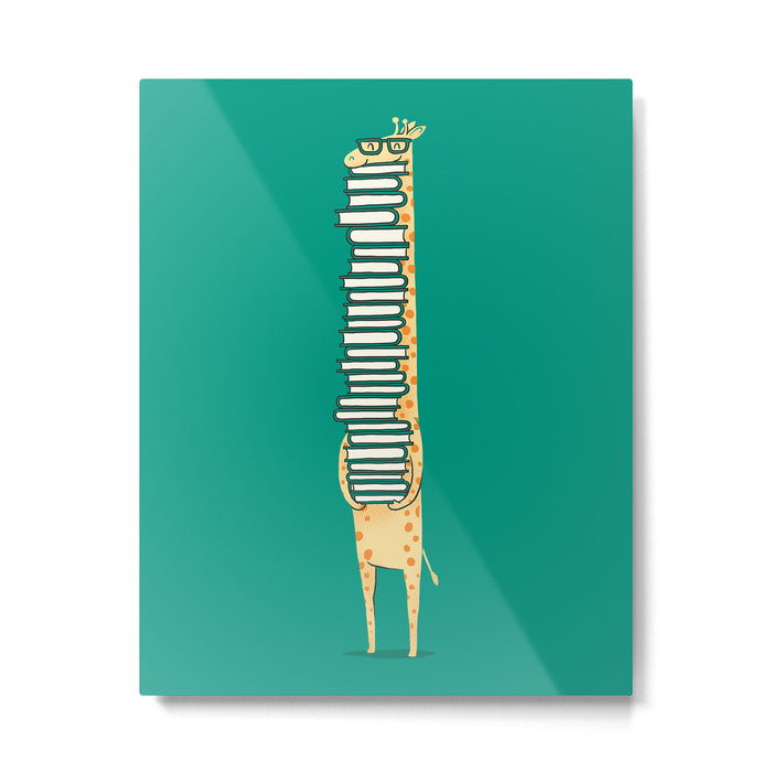 A book lover Metal Print Gallery Image 1