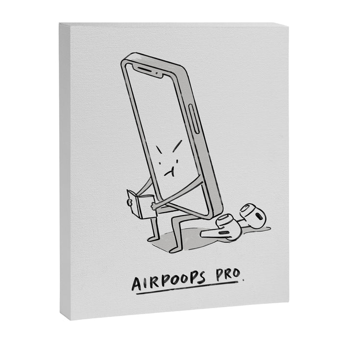 AirPoops Pro Canvas Print Gallery Image 1