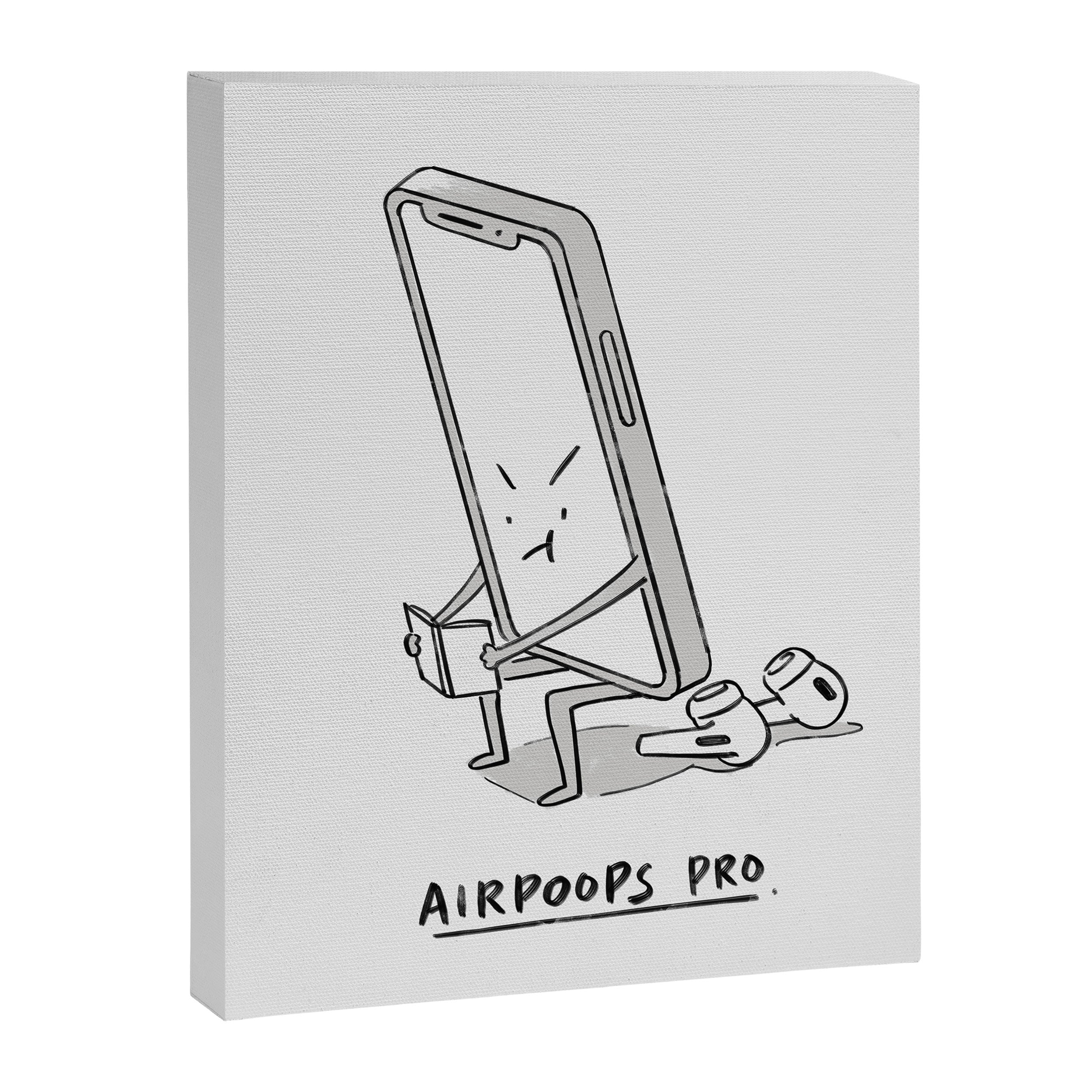 AirPoops Pro Canvas Print Gallery Image 8