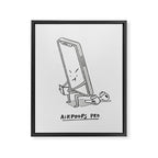 AirPoops Pro Framed Canvas Print Gallery Image 8