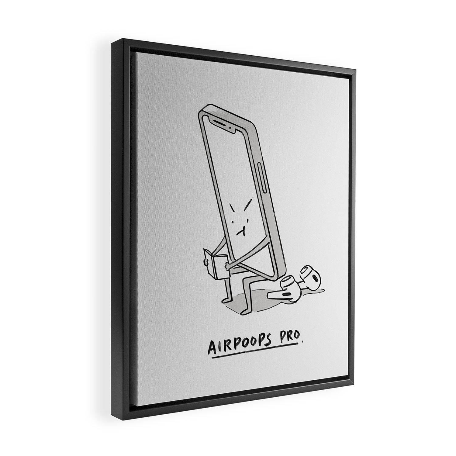 AirPoops Pro Framed Canvas Print Gallery Image 2