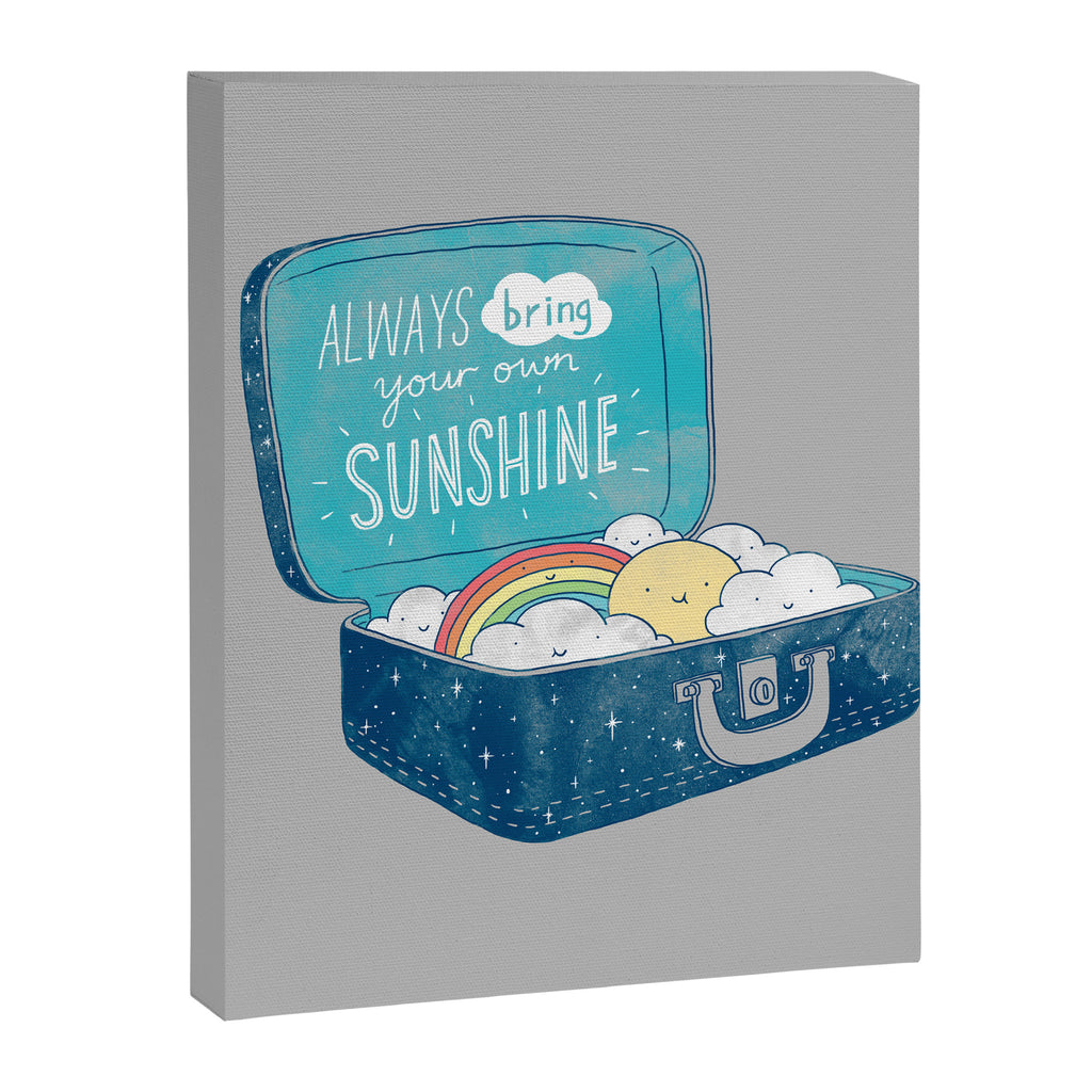 Always bring your own sunshine Canvas Print Gallery Image 6