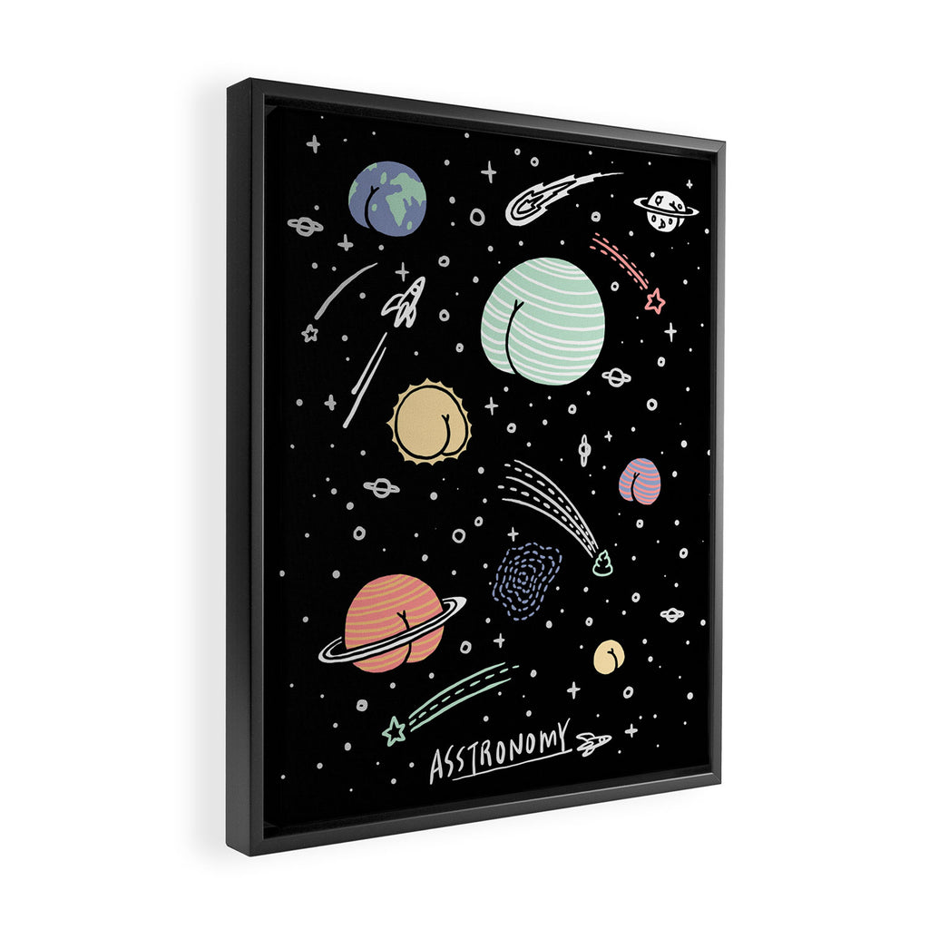 Asstronomy Framed Canvas Print Gallery Image 2