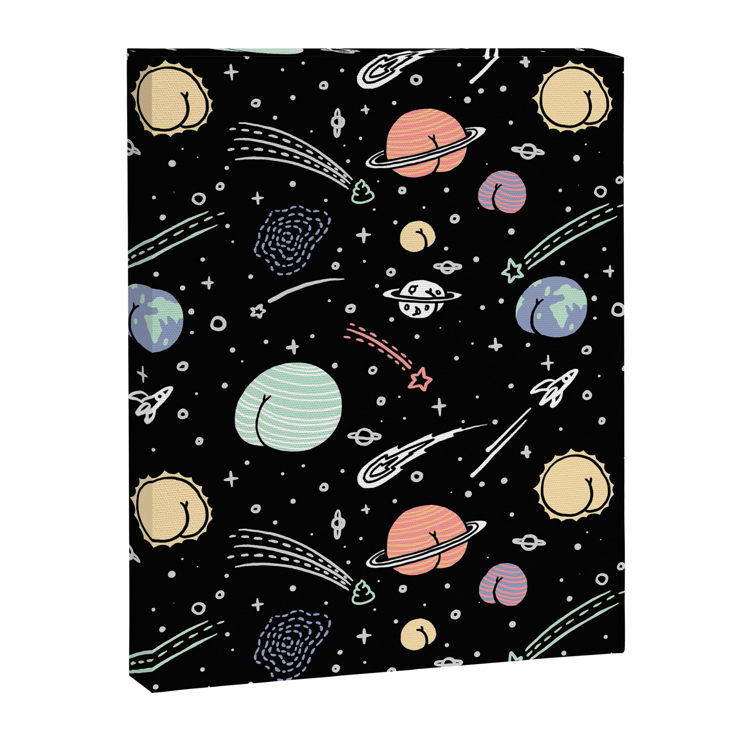 Asstronomy Pattern Canvas Print Gallery Image 6