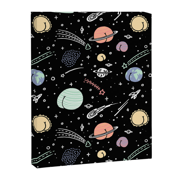 Asstronomy Pattern Canvas Print Gallery Image 1