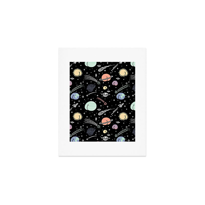 Asstronomy Pattern Art Print Gallery Image 1