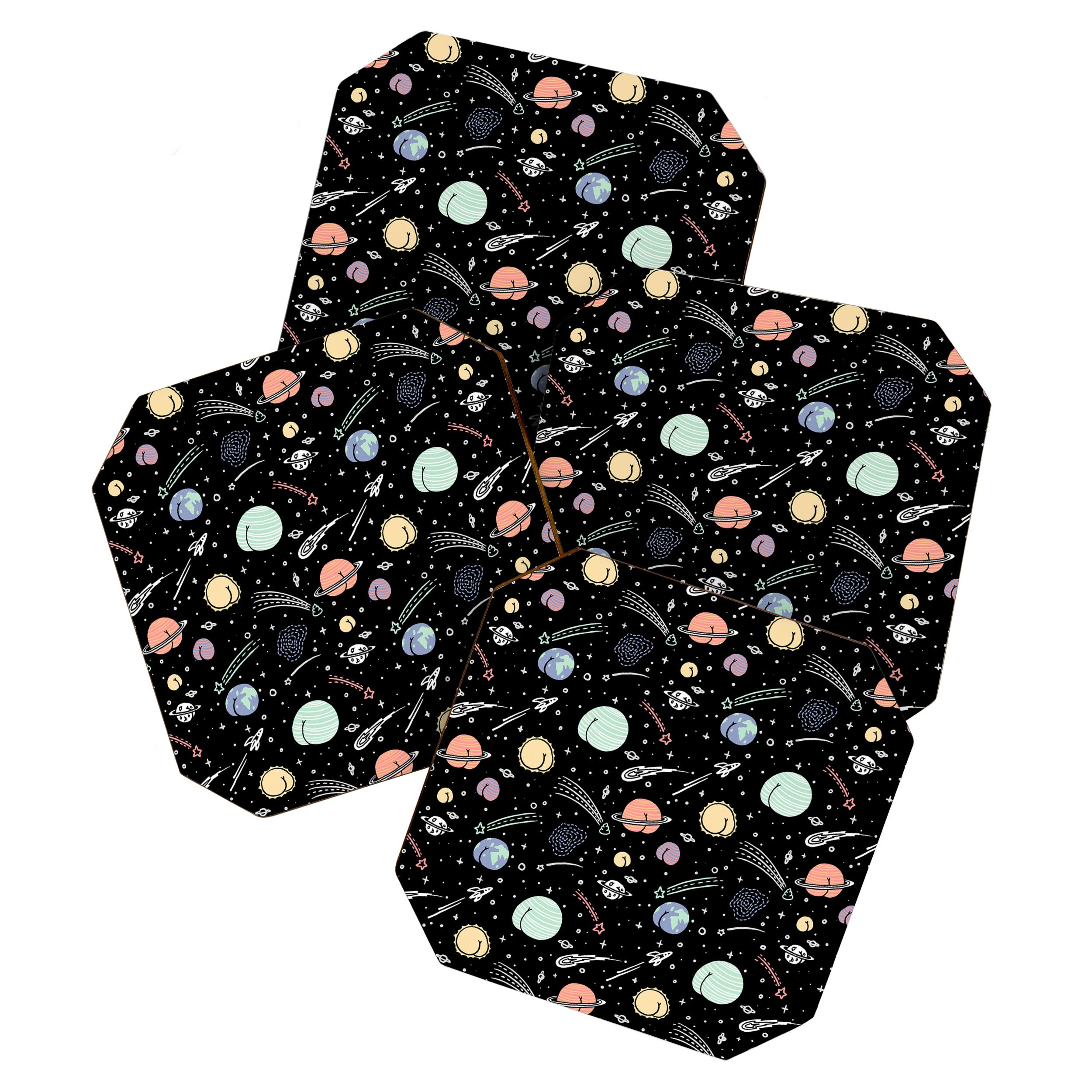 Asstronomy Pattern Coaster Gallery Image 1