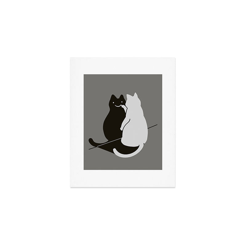 Be Pawsitive Art Print Gallery Image 1