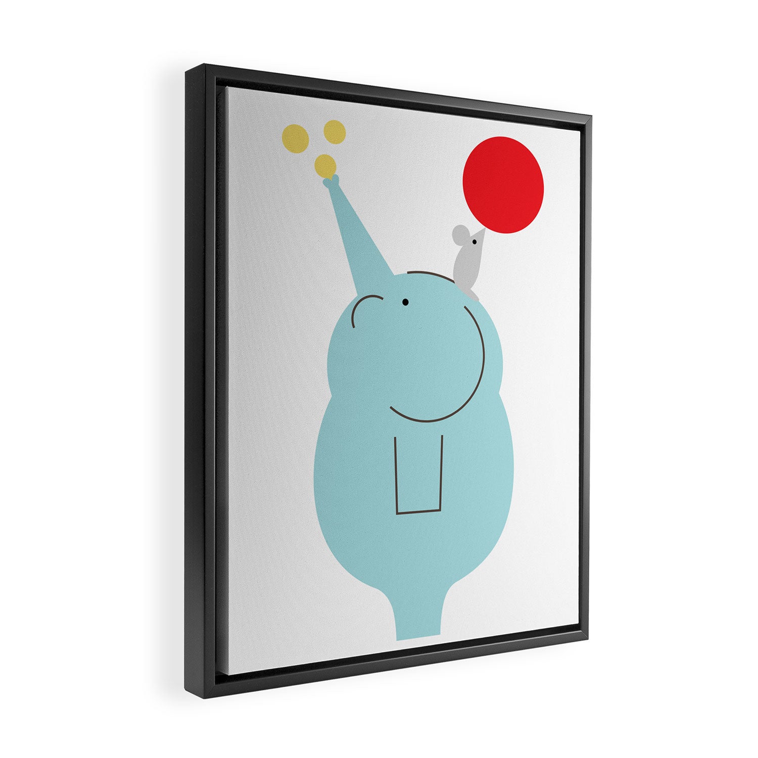Big and Small Framed Canvas Print Gallery Image 2