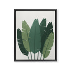 Cat and Plant 18 Framed Canvas Print Gallery Image 6