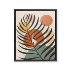 Cat and Plant 32 Framed Canvas Print Gallery Image 6