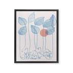 Cat and Plant 40 Framed Canvas Print Gallery Image 6