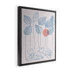 Cat and Plant 40 Framed Canvas Print Gallery Image 2