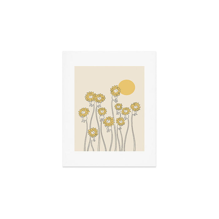 Cat and Plant 45 Art Print Gallery Image 1