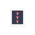 Cat and Plant 48: Cat Mushroom Art Print Gallery Image 1