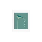 Cat and Plant 54 Art Print Gallery Image 1
