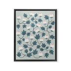 Cat and Plant 77 Framed Canvas Print Gallery Image 8