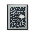 Cat and Plant 81 Framed Canvas Print Gallery Image 8