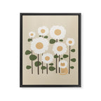 Cat and plant: Catmouflage Framed Canvas Print Gallery Image 6