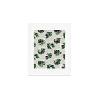 Cat and Plant Pattern 3 Art Print Gallery Image 1