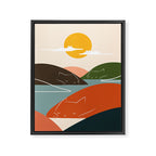 Cat Landscape 104 Framed Canvas Print Gallery Image 6