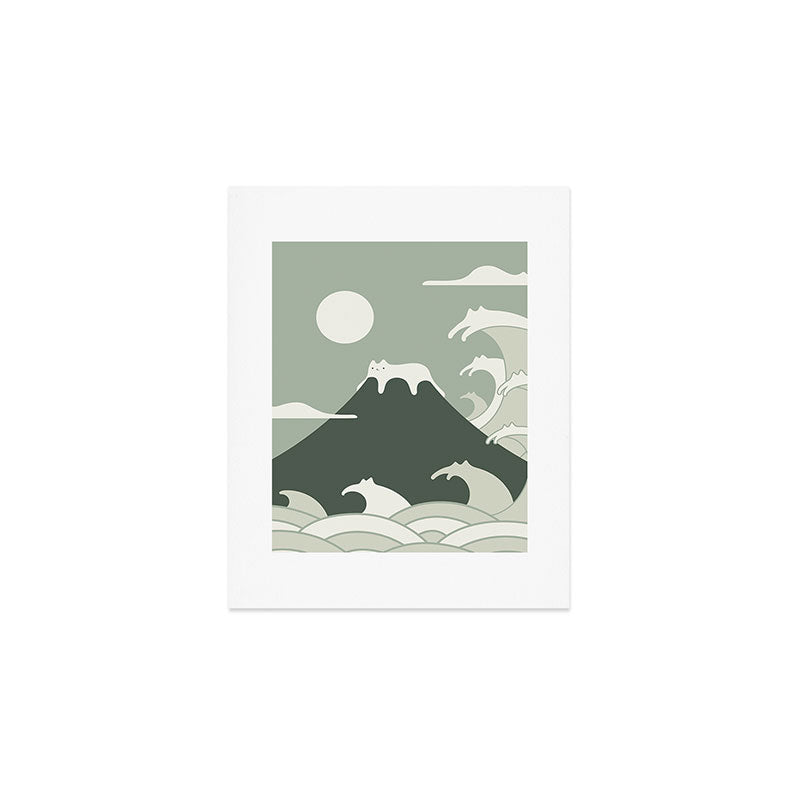 Cat Landscape 108 Art Print Gallery Image 1